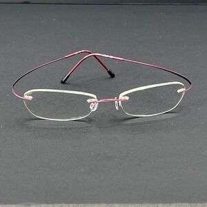 Silhouette Eyeglasses Rimless Frames 6574 40 6084 Burgundy Austria